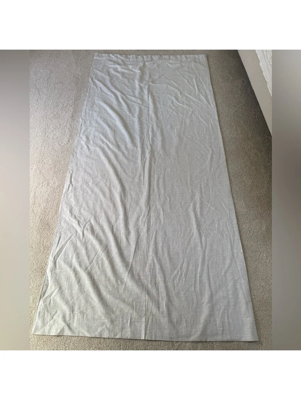 Pottery Barn Kids Quincy Blackout Curtain Panels Set of 2 Tan 44x96 Cotton